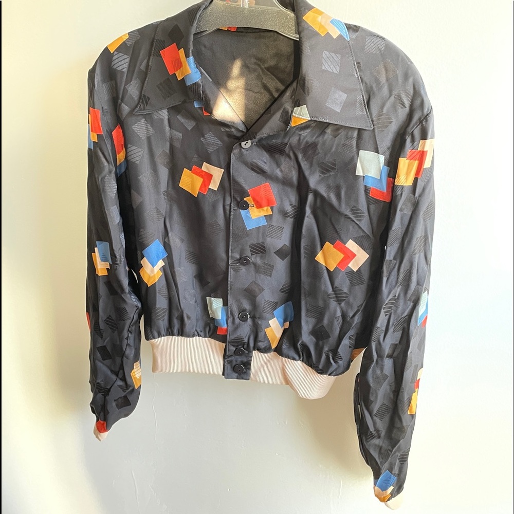CUSTOM 70’s Inspired Satin Jacket - Picture 2 of 9